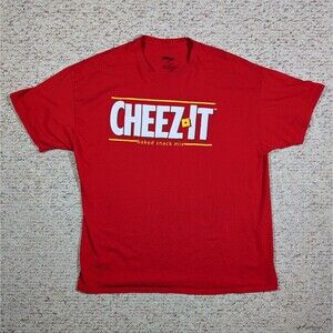 Cheez-It T-Shirt Mens 3XL Red Kelloggs 2020 Tee Short Sleeve Crew Neck
